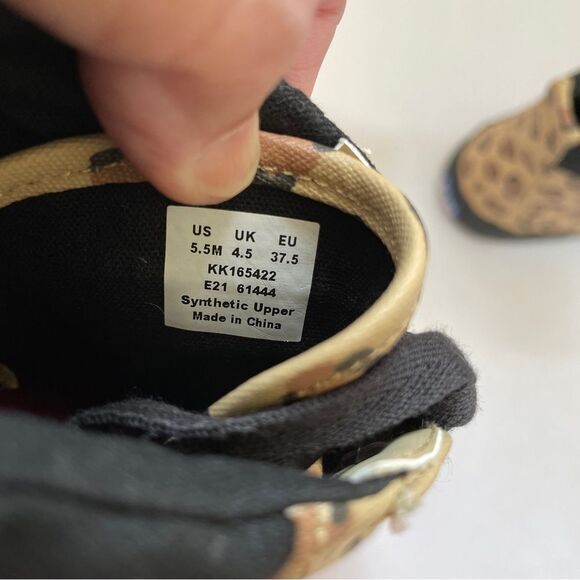 NEW WITHOUT TAGS‎ KEDS SCOUT WATER RESISTANT ANKLE BOOTS IN LEOPARD PRINT - Picture 6 of 6